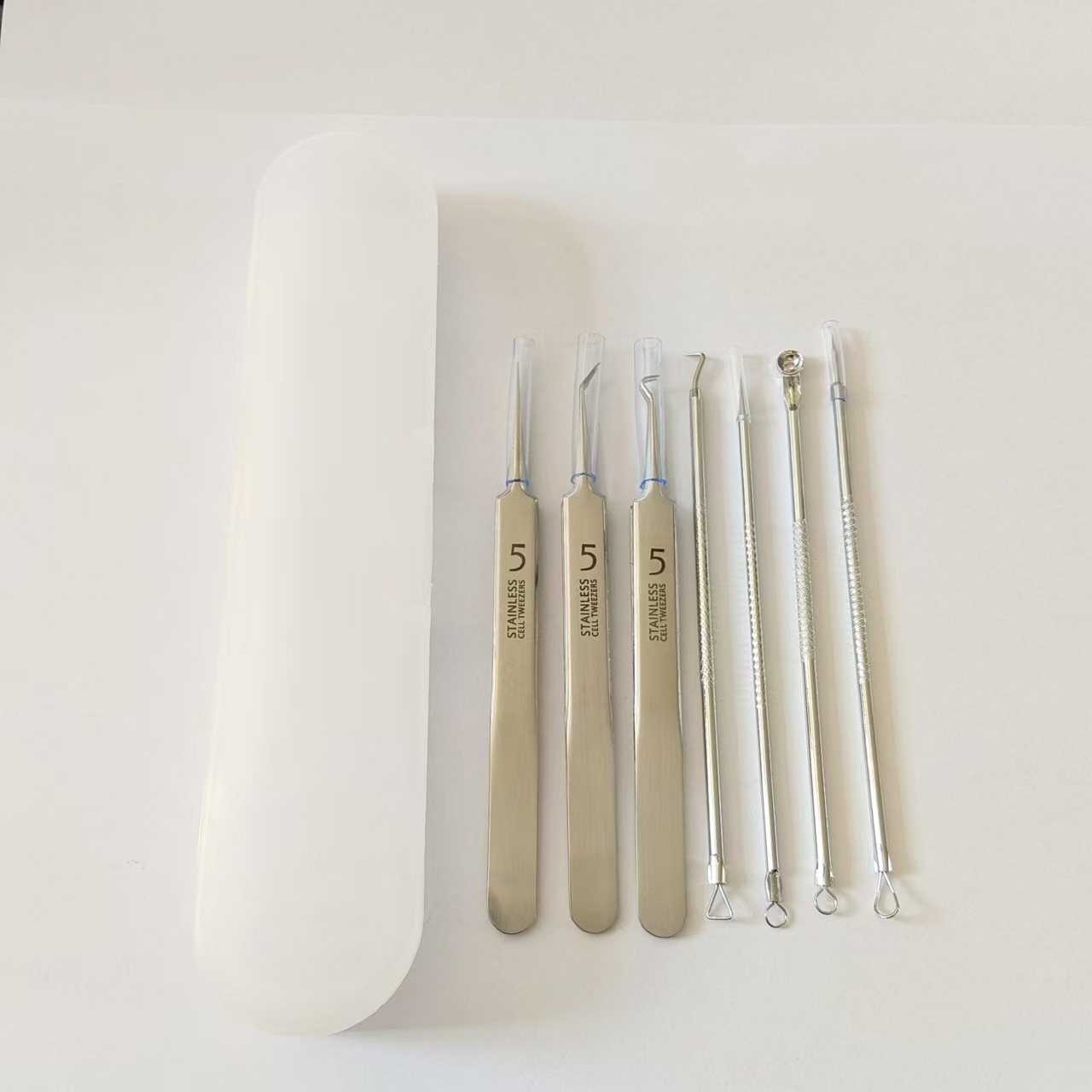 5c large plastic box 7-piece set