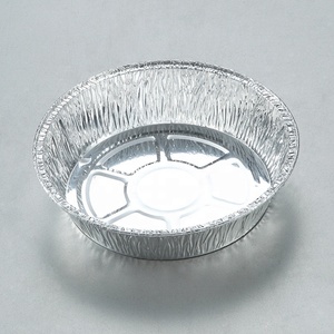 Food Grade Round Aluminum Foil Pans 1300ml Large and Durable for Buffet - Product Image 2