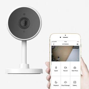 Lanbon IP <strong>Camera</strong> 1080P Small Size Indoor <strong>Camera</strong> Two-way Voice Call Night Vision 130 Degree Wide Angle Lens - Product Image 4