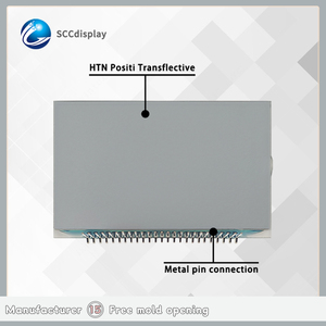 Di alta qualità personalizzabile monocromatico 7 segmento HTN Anti-abbagliamento LCD schermo per motocicli SJXDGW037 codice di segmento - Product Image 3