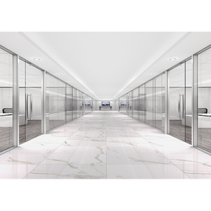Flexspace 2023 New Modern Offices Design <strong>Modular</strong> Office Glass <strong>Partition</strong> Wall With Glass Door <strong>Partition</strong> <strong>System</strong> - Product Image 1
