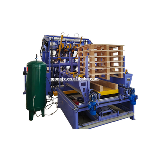 Chiodatrici pneumatiche manuali Pallet legno Stringer Board chiodatrice blocco Pallet macchina - Product Image 2