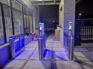 Zento <strong>Face</strong> Recognition Smart Turnstile for <strong>Access</strong> <strong>Control</strong> <strong>System</strong> - Product Image 6