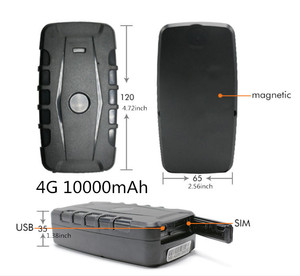 Avrupa versiyonu 4G manyetik GPS Tracker aşırı hız alarmı geo-çit uzun bekleme süresi pil kablosuz GPS takip cihazı 4G - Product Image 5