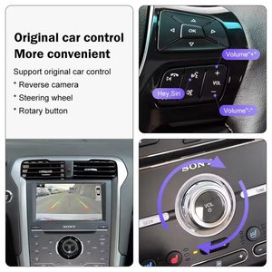 Carplay安卓汽车原始设备制造商接口盒安卓汽车解码器福特边缘Sync2系统汽车收音机