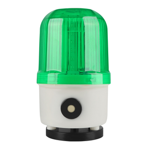 Sistema de alarma de volumen ajustable de 24V CC con luz de advertencia intermitente giratoria, 1 unidad - Product Image 6