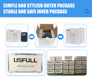 USFULL 0.75kw 1.5kw 2.2kw 4kw Monofásico 220V Bomba solar Inversor para sistema de riego Unidad de frecuencia variable Función MPPT - Product Image 5