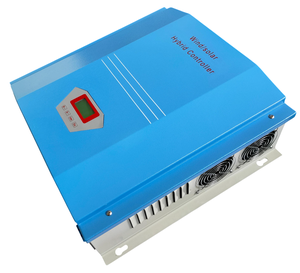 Las imágenes indican el estado de funcionamiento Sistema híbrido solar visualmente eólico Controlador MPPT de generador eólico de 3KW con carga de descarga - Product Image 1