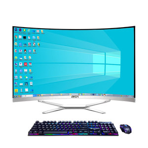 Ordenador de escritorio con monitor curvo i5, todo en uno, con altavoz, wifi, usb, para estudiantes, nueva tecnología - Product Image 3