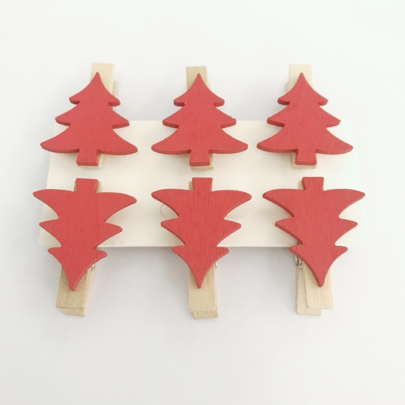 red christmas tree clips 6