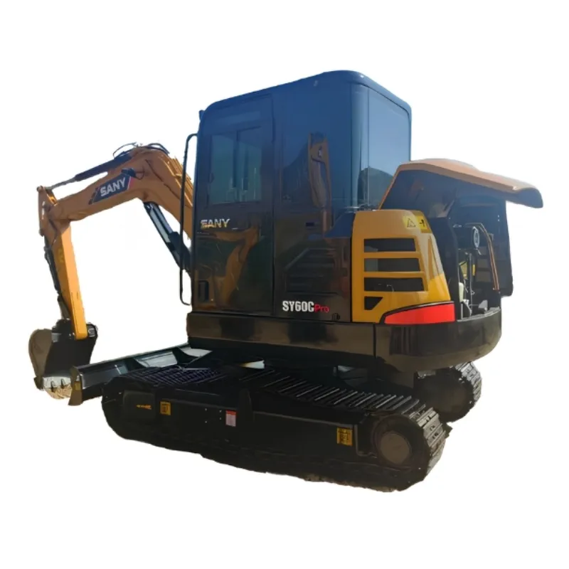 Used SANY SY60C China Small Excavator Used Construction Machinery Used Excavators For Sale