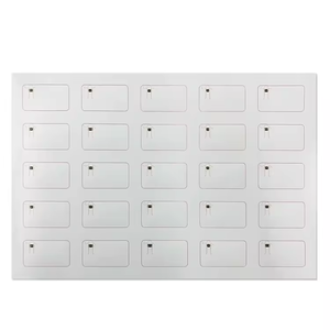 レイアウト2*5/5*5/3*7/3*8 PVCシート超軽量EV1チップRFIF1108カードインレイ - Product Image 2