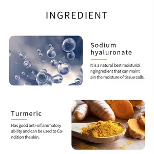 Siero Anti-invecchiamento Anti-rughe per la correzione delle macchie scure con vitamina <span class=keywords><strong>C</strong></span> curcuma idratante nutriente per tutti i tipi di pelle - Product Image 4