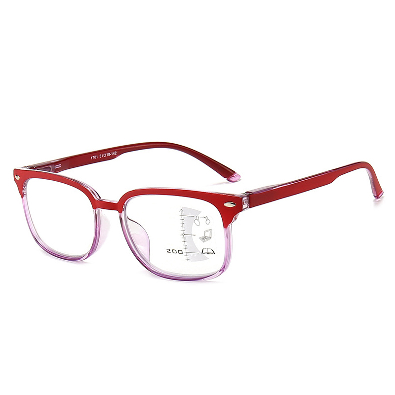 Rojo/Transparente