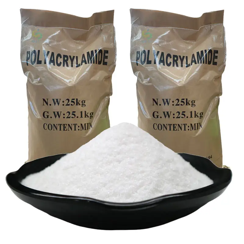 Floculant anionique/cationique/non ionique des prix de polyacrylamide de poids moléculaire élevé pour le traitement des eaux usées