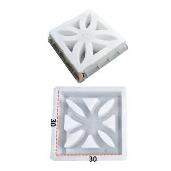 plastic concrete mold for windows for Concrete Block Plastic Mold For Garden Wall Decoration Breeze block mold