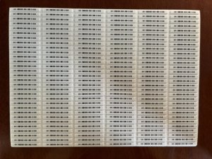 Bán nóng <span class=keywords><strong>EAS</strong></span> AM 58kHz nhãn mỏng loại hẹp thẻ an ninh mềm cho cửa hàng bán lẻ siêu thị chống trộm bảo vệ - Product Image 4