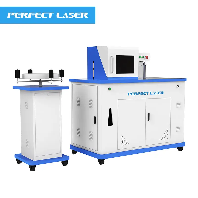 Laser perfeito --- 3 em 1 Automatic CNC Channel Letters Bending Machine Alumínio Aço Inoxidável 3D Automatic Channel Letter Bend