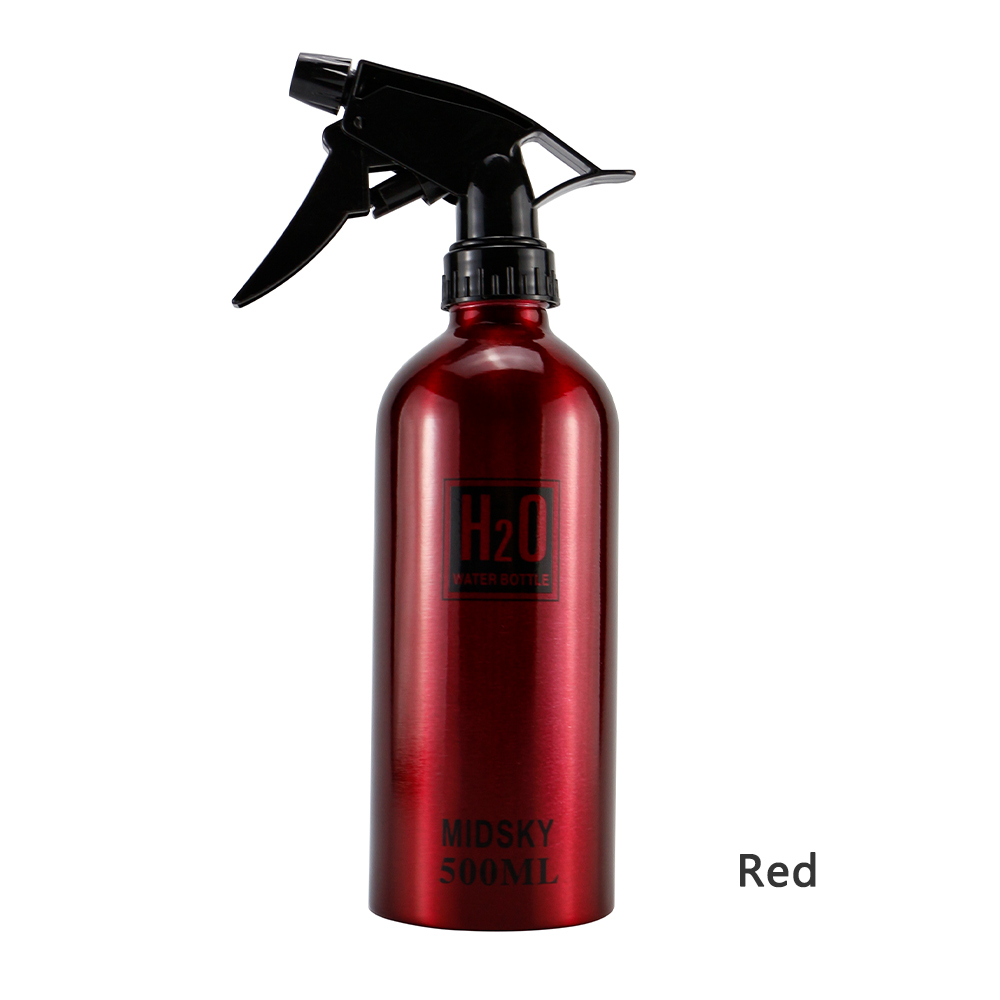 Red 500ml Aluminum Spray Bottle