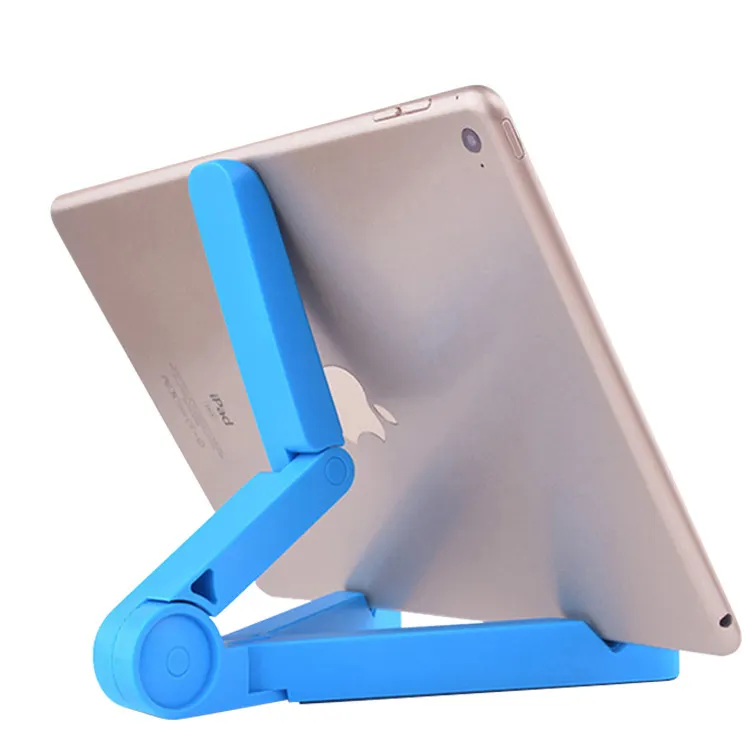 Suporte dobrável ajustável para celular 2 em 1, suporte dobrável para celular e tablet, acessórios para celulares e ipad