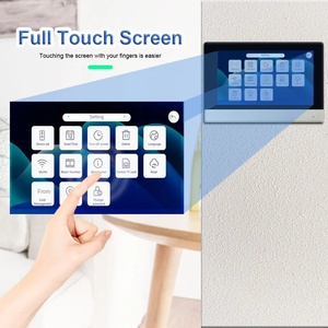 2 Wired 1080P WiFi Video <strong>Intercom</strong> <strong>System</strong> 7 Inch Touch Monitor 1080P Camera <strong>Motion</strong> <strong>Detect</strong> Door Phone Kit for Outdoor Use No - Product Image 3