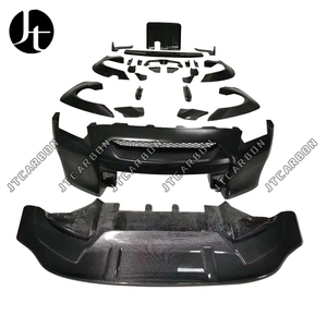 Yüksek kaliteli LB stil karbon Fiber + Frp malzeme araç gövde kiti Nissan GTR GTR LB performans için geniş gövde 2009-2015 - Product Image 6