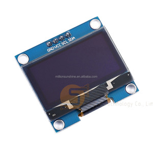 0,96 "OLED-Display (128x64) - I2C SSD1306 Treiber für Arduino/Raspberry Pi