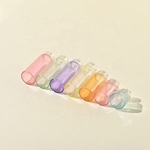 Botella vacía de cristal para reparación de aceite esencial, envase de suero cosmético transparente, para hombro plano, cuentagotas, 5ml, 10ml, 15ml, 20ml, novedad - Product Image 5