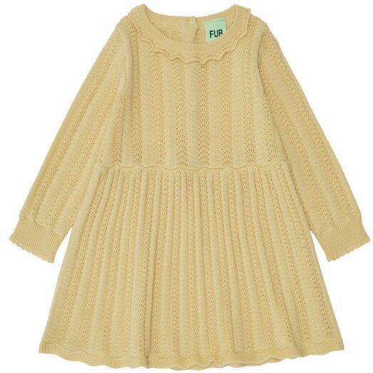 23fub milky yellow-exquisite dress