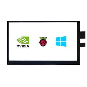 Industrieller 10,1-Zoll-HDM-LCD-Display-Monitor 300Nits mit kapazitivem USB-Touch für Raspberry Pi - Product Image 2