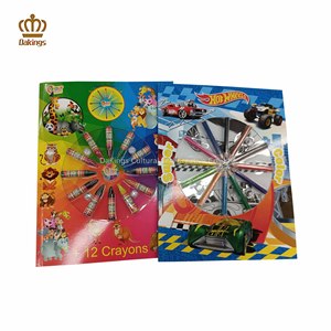 カスタムパターンカラーブック印刷ハードカバー子供描画本a4子供と大人のための絵画ノートブック - Product Image 6