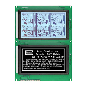 5.2 di vendita del produttore "144*104MM 240128 RA6963 pannello LCD grafico parallelo modulo per strumenti di controllo industriale - Product Image 1