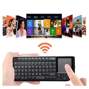 Rii-teclado inalámbrico mini V3 para portátil y tableta, periférico con Touchpad, ergonómico, recargable, 2,4G - Product Image 1
