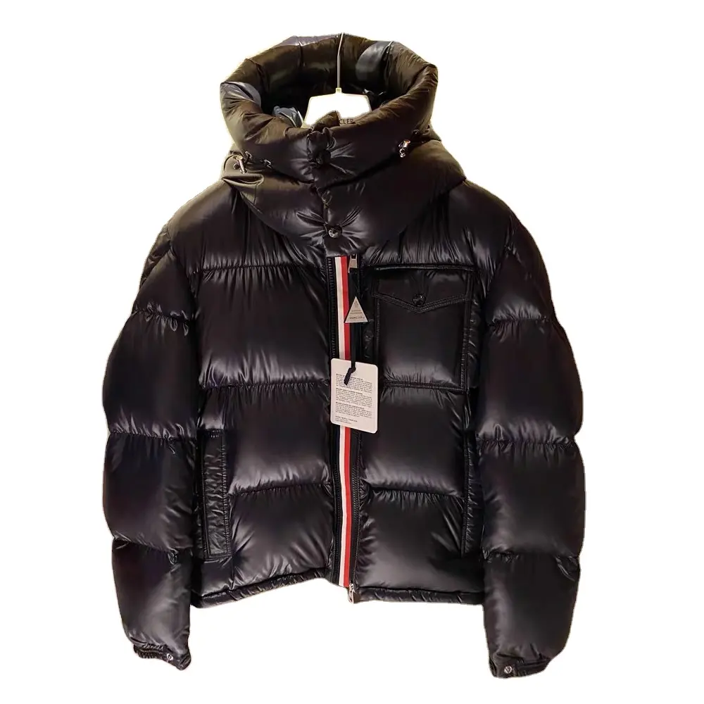 Высококачественное мужское зимнее пальто, легкая пуховая куртка с капюшоном, мужская пуховая куртка, утепленная пуховая куртка