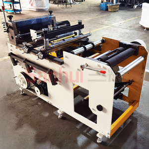 Otomatik 500 kez/dk etiket rulo kesme makinesi vinil Film kesici makinesi Film rulosu sac kesici - Product Image 3