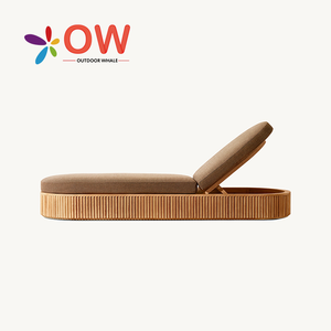 مجموعة كراسي استراحات التشمس الخارجية للمنتجع والشاطئ ، كراسي استراحات التشمس وحديقة الفندق ، كراسي استراحات التشمس - Product Image 4