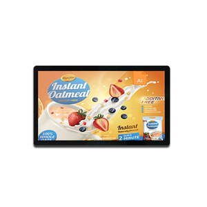 Pantalla LCD de señalización Digital de montaje en pared de 21,5 pulgadas para publicidad interior Conexión de red Android - Product Image 2