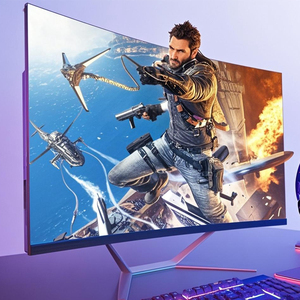 All in One Desktop PC 27 Inch Curved Screen Core I5 10400H 16GB RAM 512GB SSD OEM Gaming AIO Monoblock All in One <strong>Computer</strong> - Product Image 1