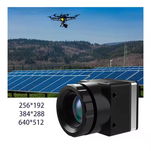 HTI 1300m Detektion FPV Infrarot-Wärme bild modul Analoge CVBS-Wärme bild kamera für Drohnen-Mainboard mit Objektiv