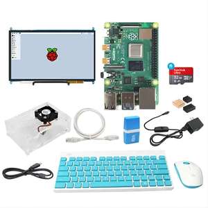 Raspberry Pi 4 Starter Kit Ai Entwicklungs platine Raspberry Pi 4 Computer Desktop Education & Maker Boards