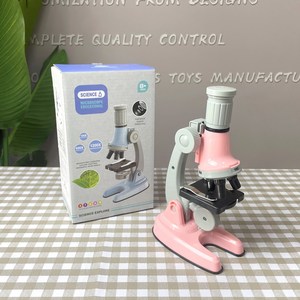Kids STEM Educational <strong>Learning</strong> Portable Science Biological Experiment <strong>Explore</strong> Kit Adjustable 1200x Microscope Toy - Product Image 5