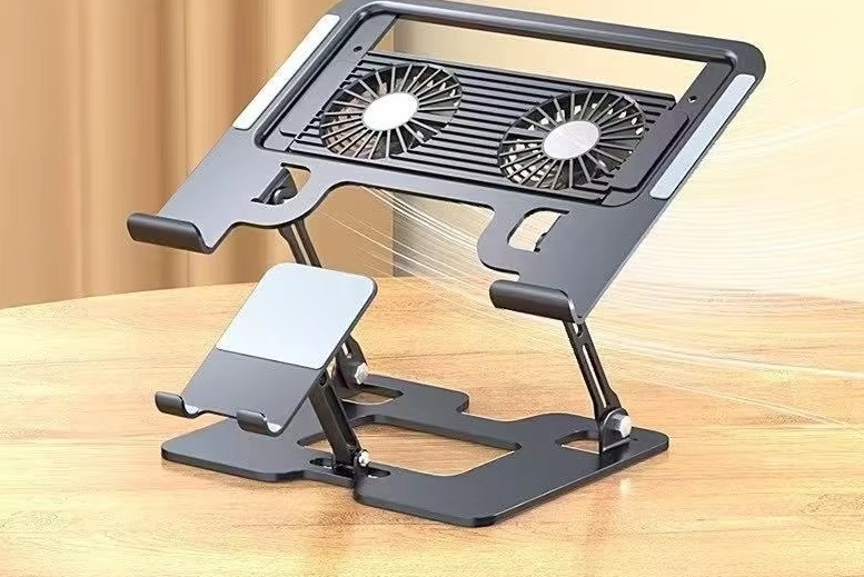 Ventilateur 2 en 1 noir