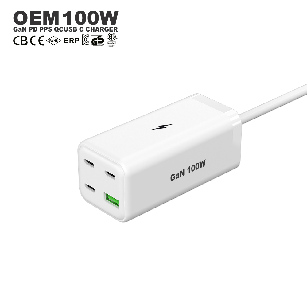 Chargeur 100w Blanc
