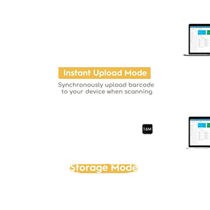Mindeo MD6600-HD手持式QR扫描仪1D 2D激光条形码阅读器安卓USB接口最佳解决方案a 4尺寸POS库存管理 - Product Image 6