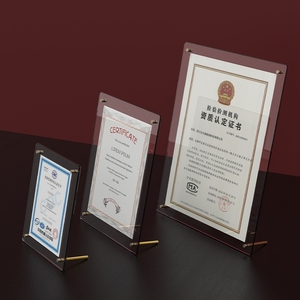 <strong>Customized</strong> Wall Mounted Certificate <strong>Display</strong> Clear Acrylic Funia <strong>Frame</strong> Photo Assorted Modern Acrylic <strong>Frames</strong> - Product Image 6