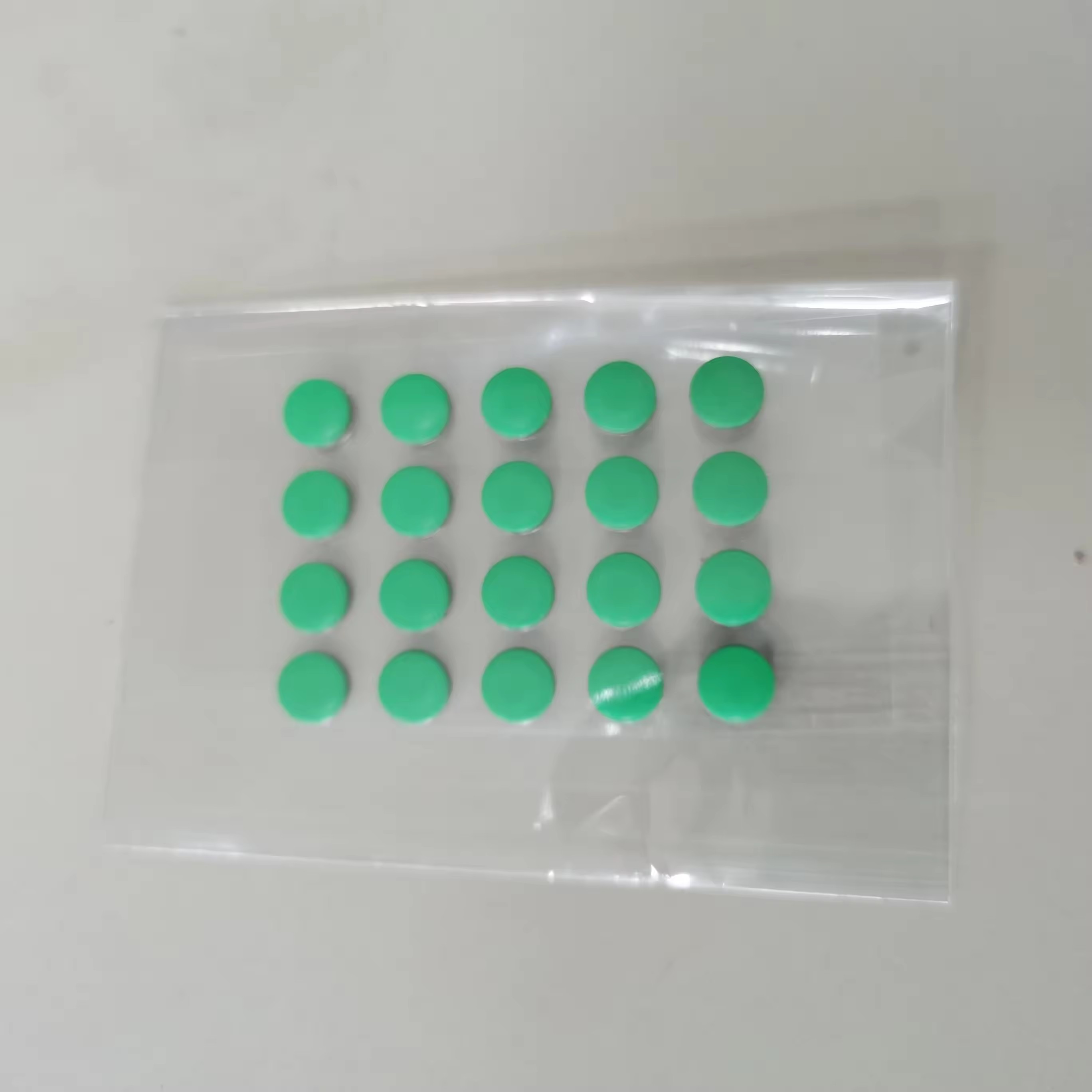 20 pièces - 6,5 mm Vert Contrôle + Silencieux
