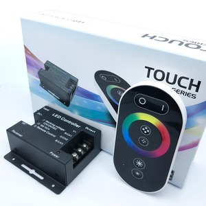 Controlador de tira de luz LED 12V 30A CE tira de luz RGB COB de alta potencia 24V serie táctil controlador LED de Control remoto RF inalámbrico - Product Image 1