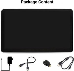 Pantalla táctil capacitiva i p s de 15,6 pulgadas, pantalla LCD de 1920x1080 con estuche compatible con PC / Raspberry Pi / Jetson Nano - Product Image 6