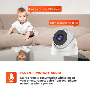 A5 1080P Night Vision 32G Cartão de Memória <span class=keywords><strong>Wifi</strong></span> Sem Fio HD Câmera Interior Detecção de Movimento Two Way Intercom Mini Vídeo Babá Câmeras