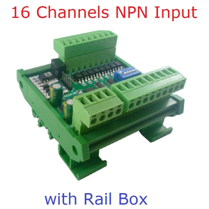 24 dia16 16/32/48CH NPN/PNP otticamente isolato ingresso di commutazione scheda collettore digitale RS485 Modbus RTU modulo DC 12V 24V - Product Image 4